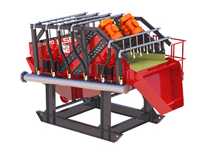 Обезвоживающая установка с системой орошения Dewater 70