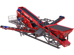 Сортировочный комплекс с системой орошения INSORT 100 W