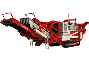 Гусеничная роторная дробильная установка IS350