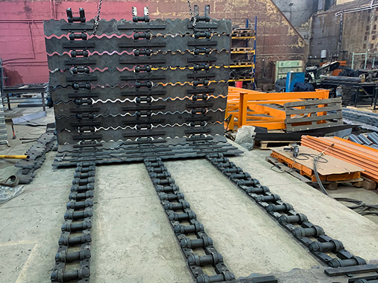 Грохот пластинчатый типа «Deroker»