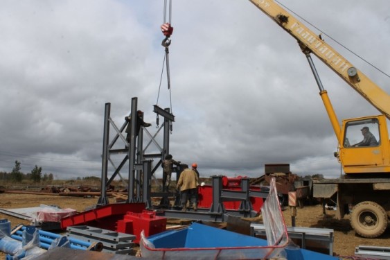 Промывочная линия со шлюзовой схемой обогащения