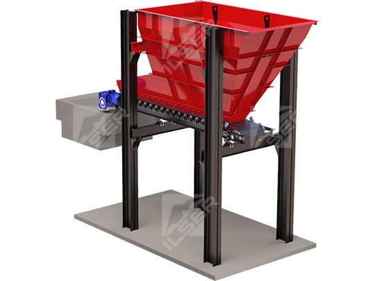 Питатель ленточный бункера шихты