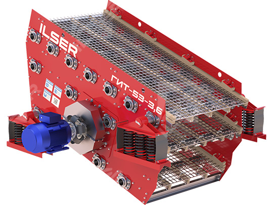 Инерционный грохот ГИТ 53-3,6