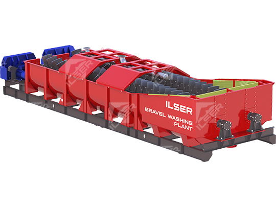 Гравиемойка корытная 2ГМК-12х90