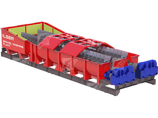 Гравиемойка корытная 2ГМК-14х90
