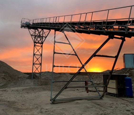 Стационарные ленточные конвейеры