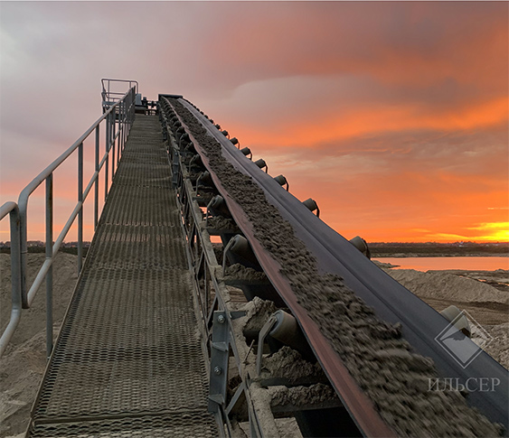 Стационарные ленточные конвейеры