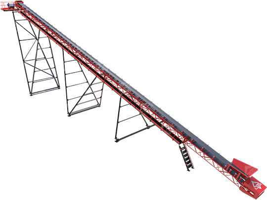 Стационарные ленточные конвейеры