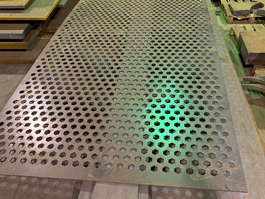 Износостойкие сита из листового металла 