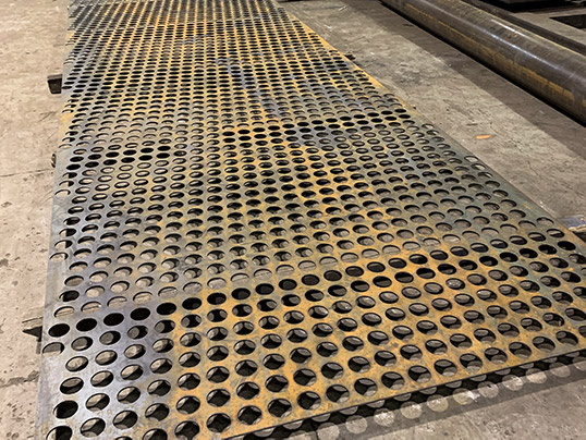 Износостойкие сита из листового металла 