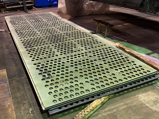 Износостойкие сита из листового металла 