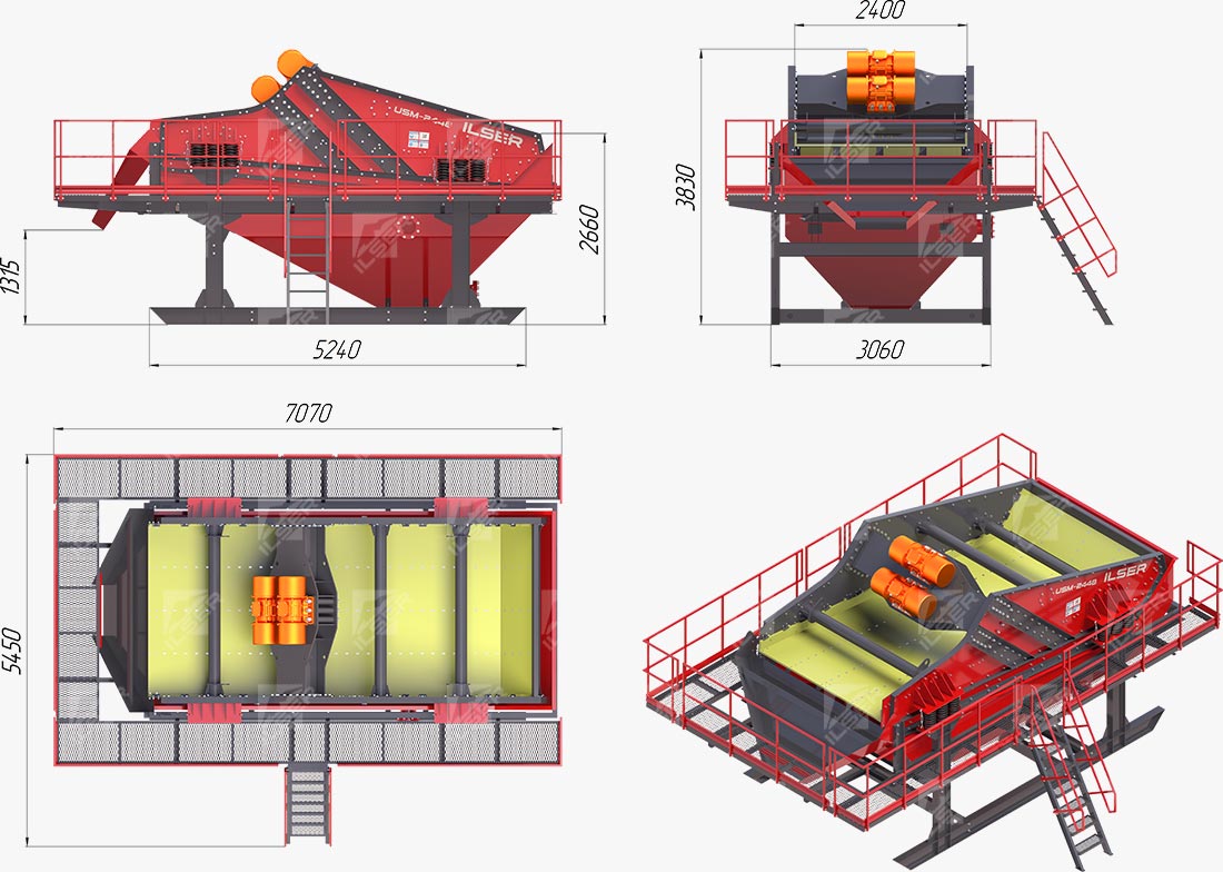 Габаритные размеры Dewater 150